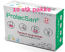ProlacSan® sugetabletter 10 stk. Med naturlige mælkesyrebakterier.